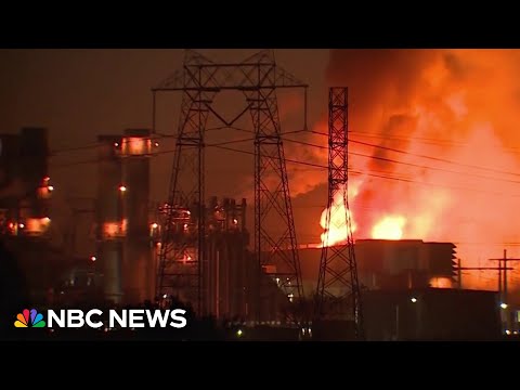 Fire at California power plant nearly under control after lithium batteries ignited