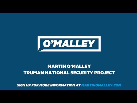 Truman National Security Project Speech