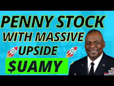 This $1.3 Penny Stock Mines Critical Minerals Needed by US Military | Buy UAMY Stock Now?? 🚀🚀🚀