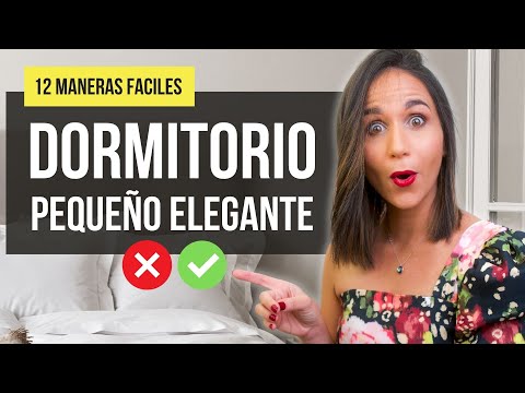 ✅ Mejores trucos para DORMITORIOS PEQUEÑOS 🔥 12 Tips para decorar un DORMITORIO pequeño.