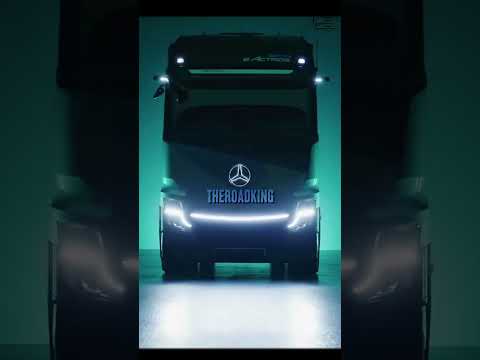 2024 Mercedes eActros LongHaul /Electric truck longest ride with one charge