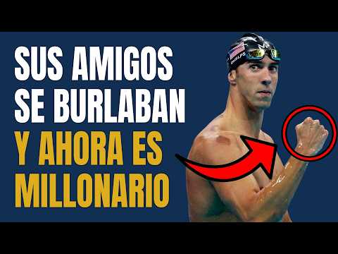 Se BURLABAN de Él por Sus Manos y Ahora es MILLONARIO | La Historia de Michael Phelps 😮📝