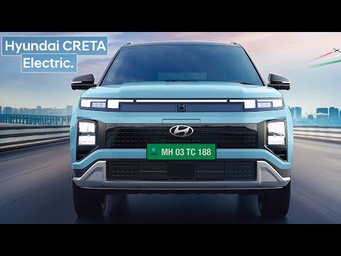 2025 Hyundai CRETA Electric: Take A Closer Look | Features &amp; Price!