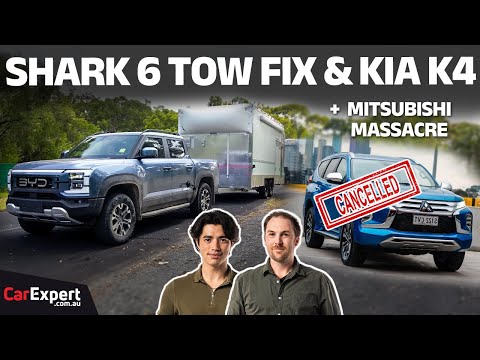 BYD Shark 6 towing issue, Mitsubishi massacre &amp; Kia K4 | The CarExpert Podcast