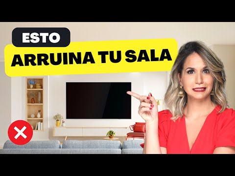 ✅ 10 TIPS PARA DECORAR SALA CON TV 📺 Transforma tu Casa en un Espacio de LUJO 🔥