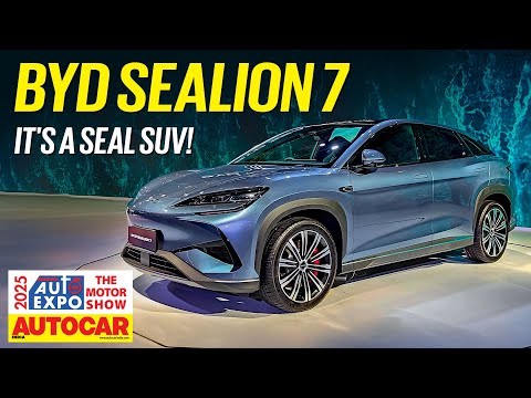 BYD Sealion 7 - New premium SUV coming in March 2025 | Auto Expo 2025 | Autocar India