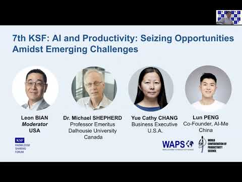 WAPS Knowledge Sharing Forum 7: AI and Productivity