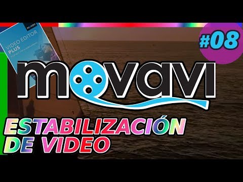 CÓMO ESTABILIZAR LA IMAGEN DE UN VIDEO con Movavi Video Editor 15, eliminar temblor Tutorial 08 plus