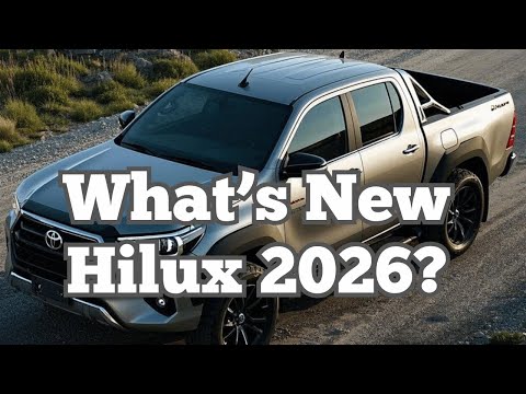 Unveiling The Future: The 2026 Toyota Hilux Pickup Revealed!