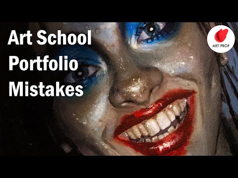 Mistakes in ART SCHOOL Portfolios You Can Easily Avoid