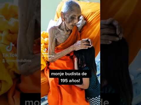 ¡INCREIBLE! Monje Budista de 195 años? #Shorts