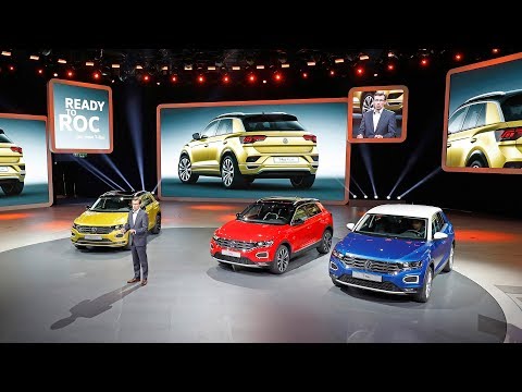 2018 Volkswagen T-Roc &amp; I.D. Crozz unveiled at the Frankfurt Motor Show