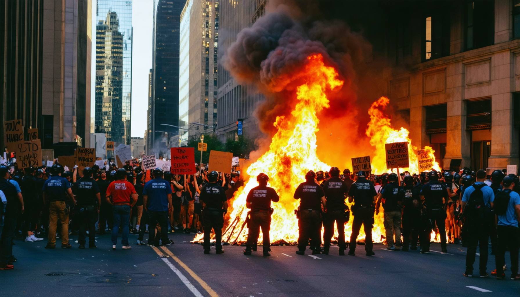 Protests in Chicago Ignite Fiery Debate Over Government Spending and Corporate Influence